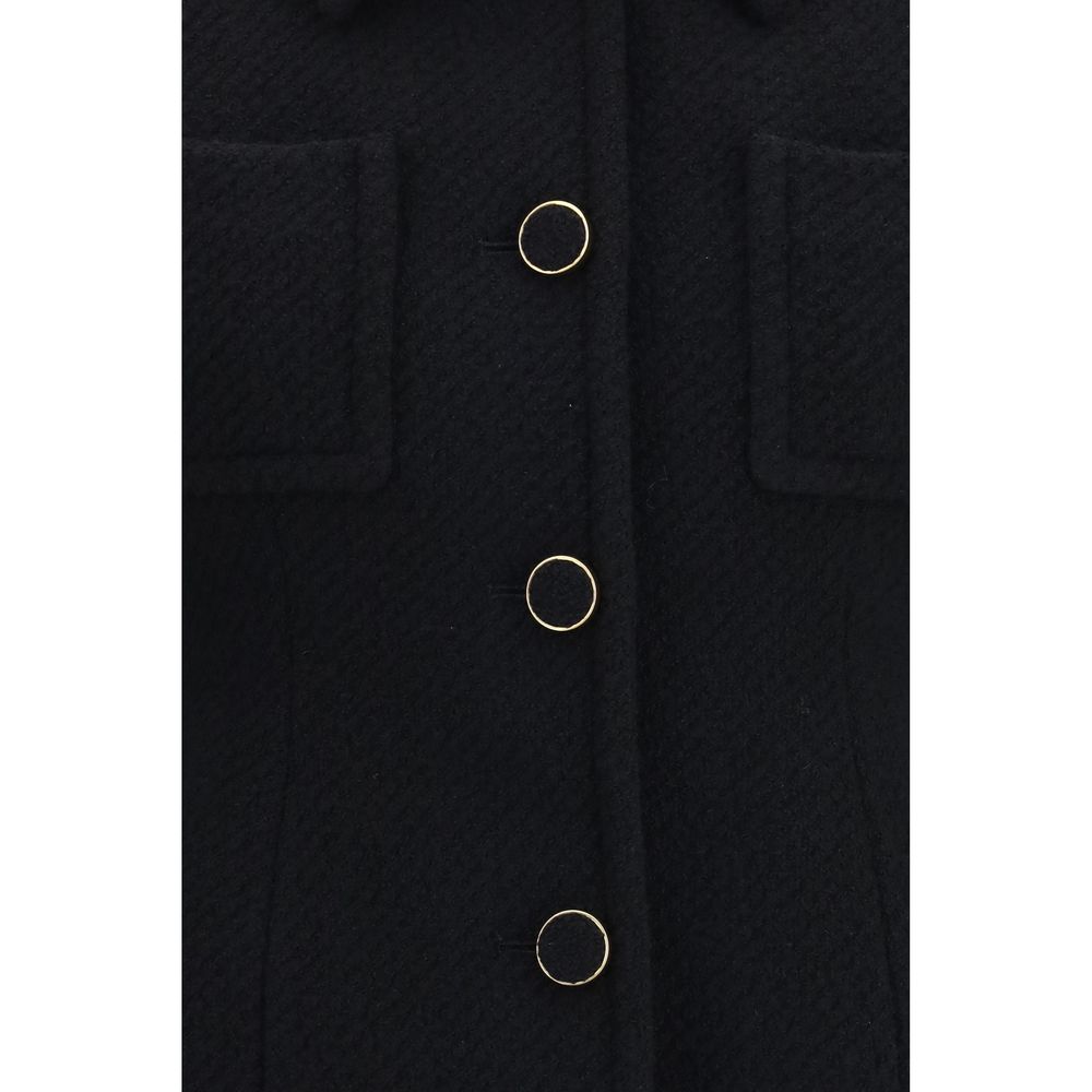 Chloé Schwarzer Oves Aries Wollblazer-3
