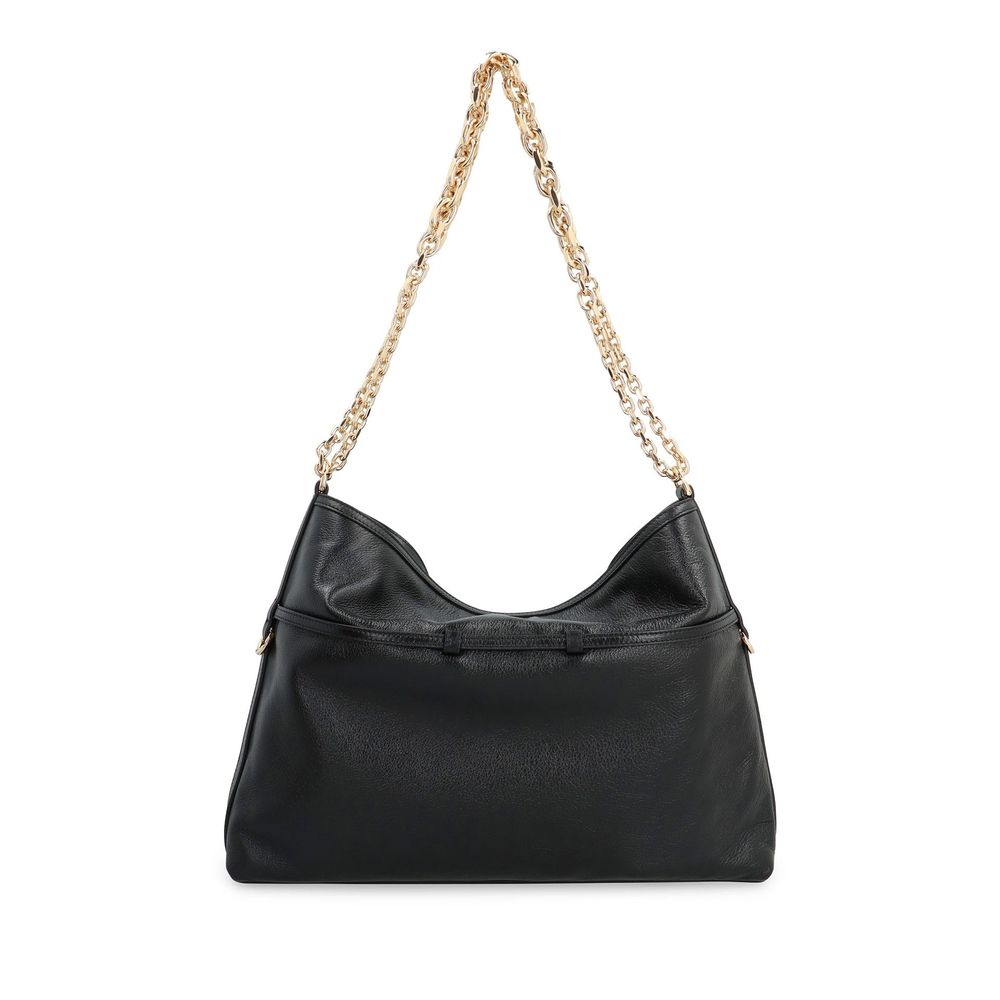 Givenchy Schwarze Kalbsleder-Schultertasche-3
