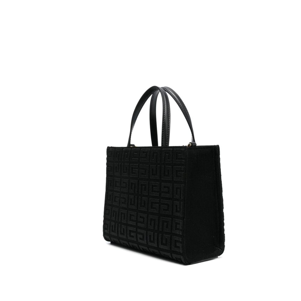 Givenchy Schwarze Baumwolltasche-2