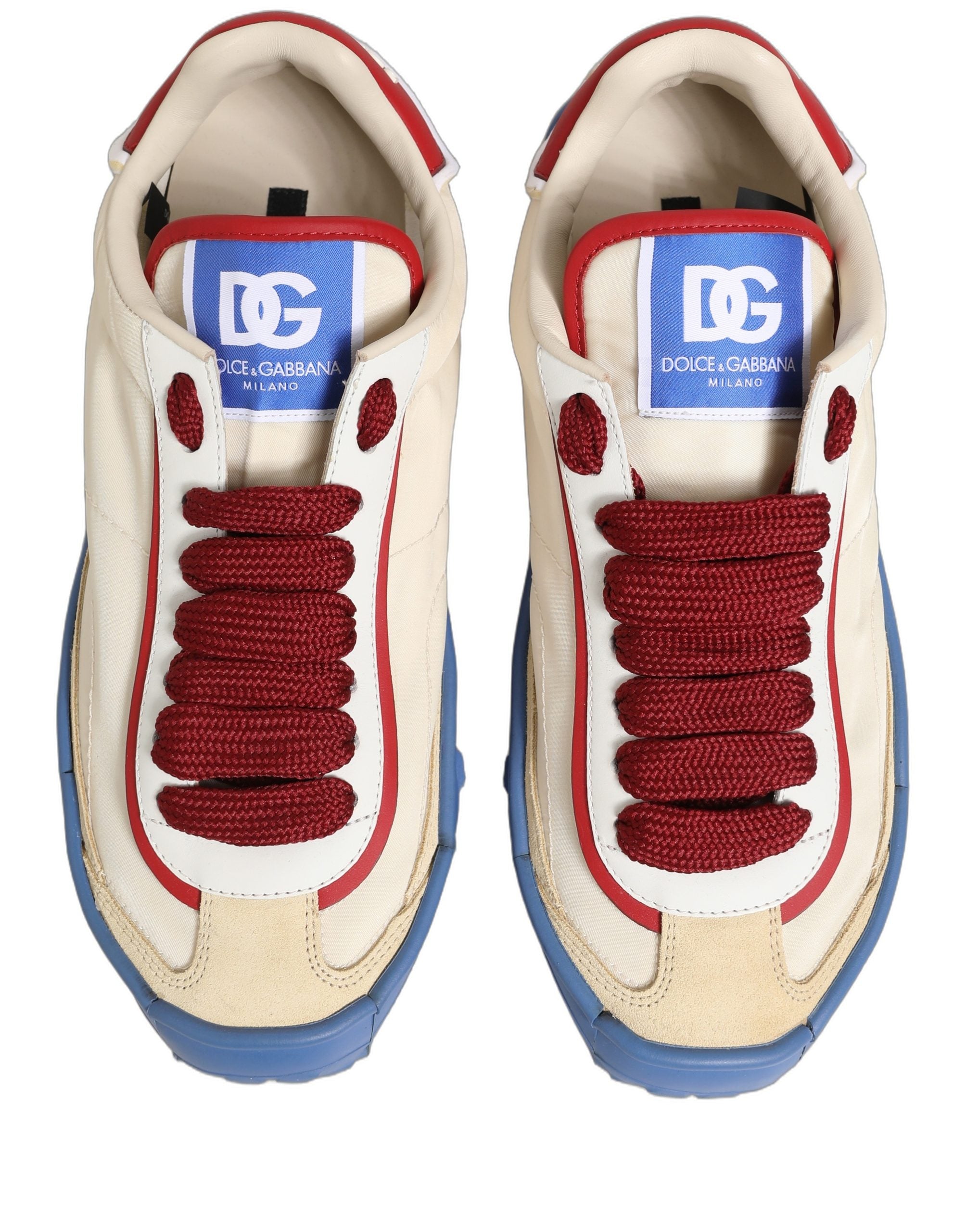 Dolce & Gabbana Mehrfarbige Old Runner Schnürschuhe Sneaker-3
