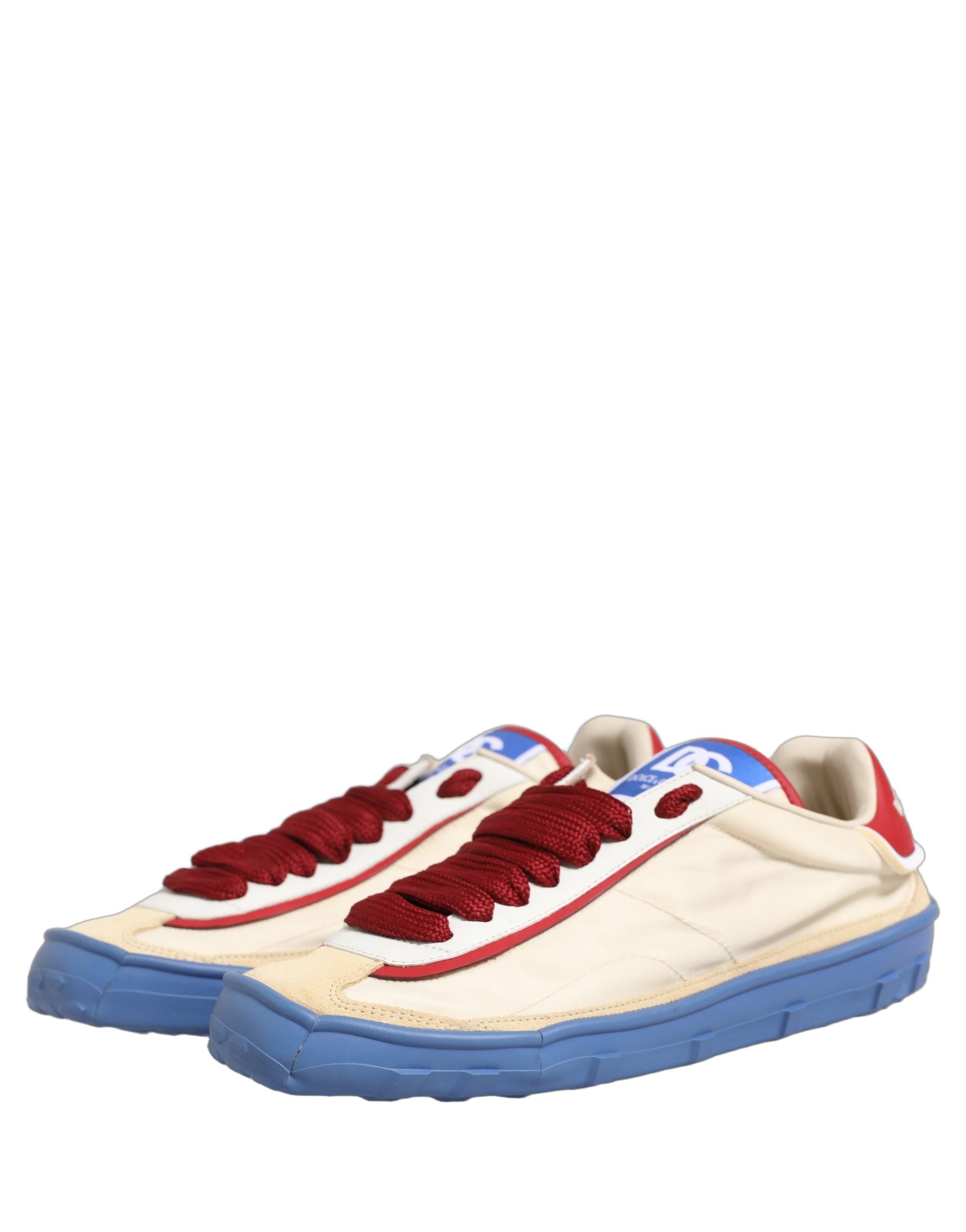 Dolce & Gabbana Mehrfarbige Old Runner Schnürschuhe Sneaker-4