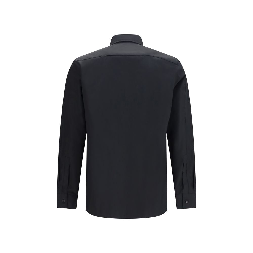 Givenchy Schwarzes Baumwollhemd-2