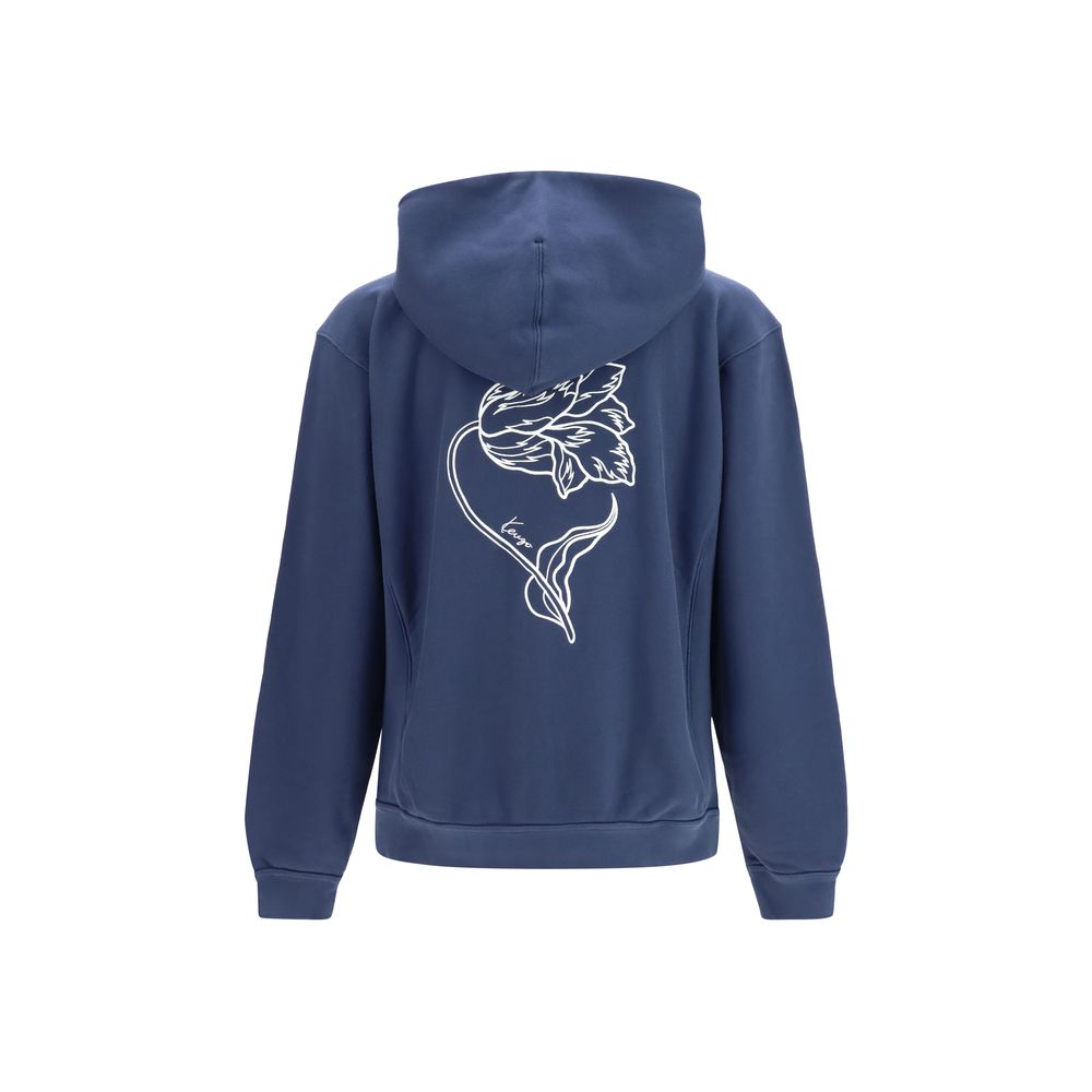 Kenzo Blauer Baumwoll-Sweatshirt-2