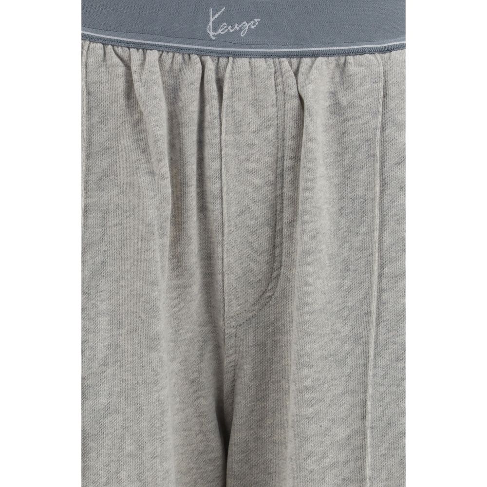 Kenzo Graue Baumwoll-Jogginghose (Sporthose)-3