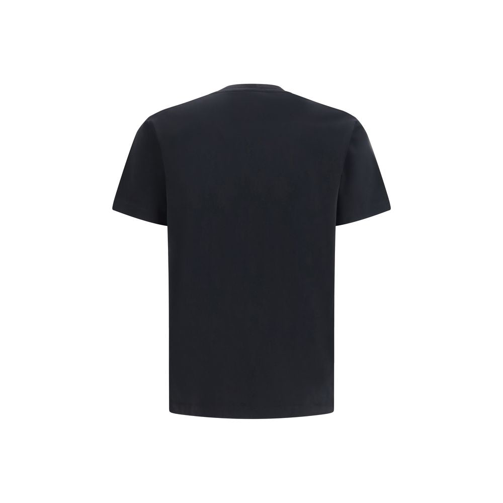 Dsquared² Schwarzes Baumwoll-T-Shirt-2