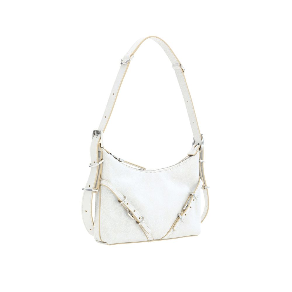 Givenchy Weiße Leder Schultertasche-2