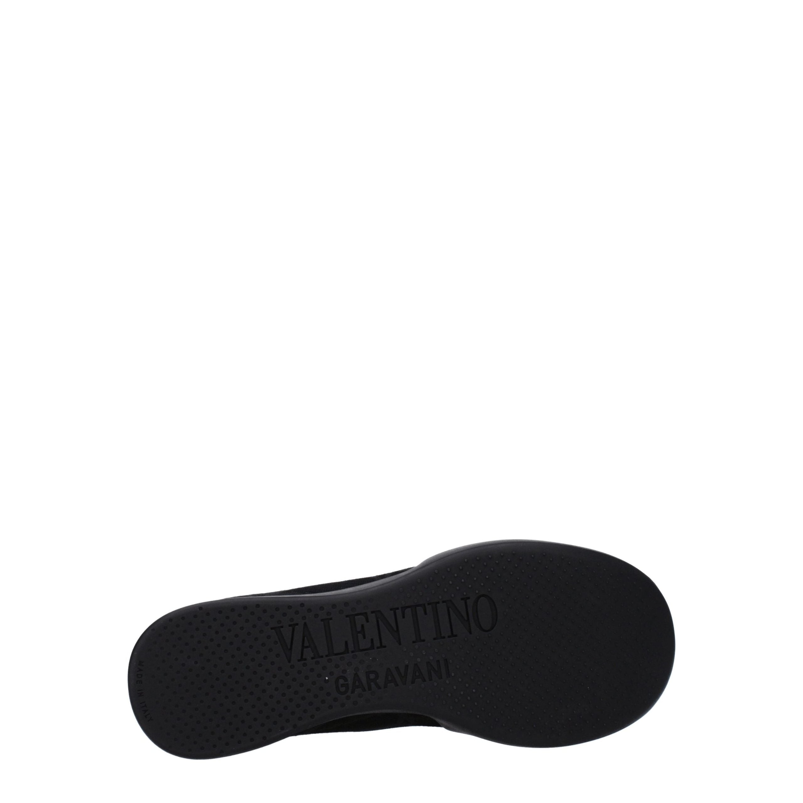 Valentino Garavani Schwarze High-Top-Sneaker aus Stoff-5