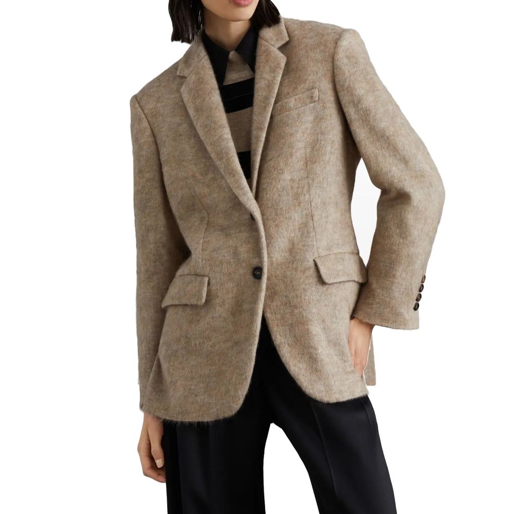 Brunello Cucinelli Beiger Kaschmir-Blazer-2