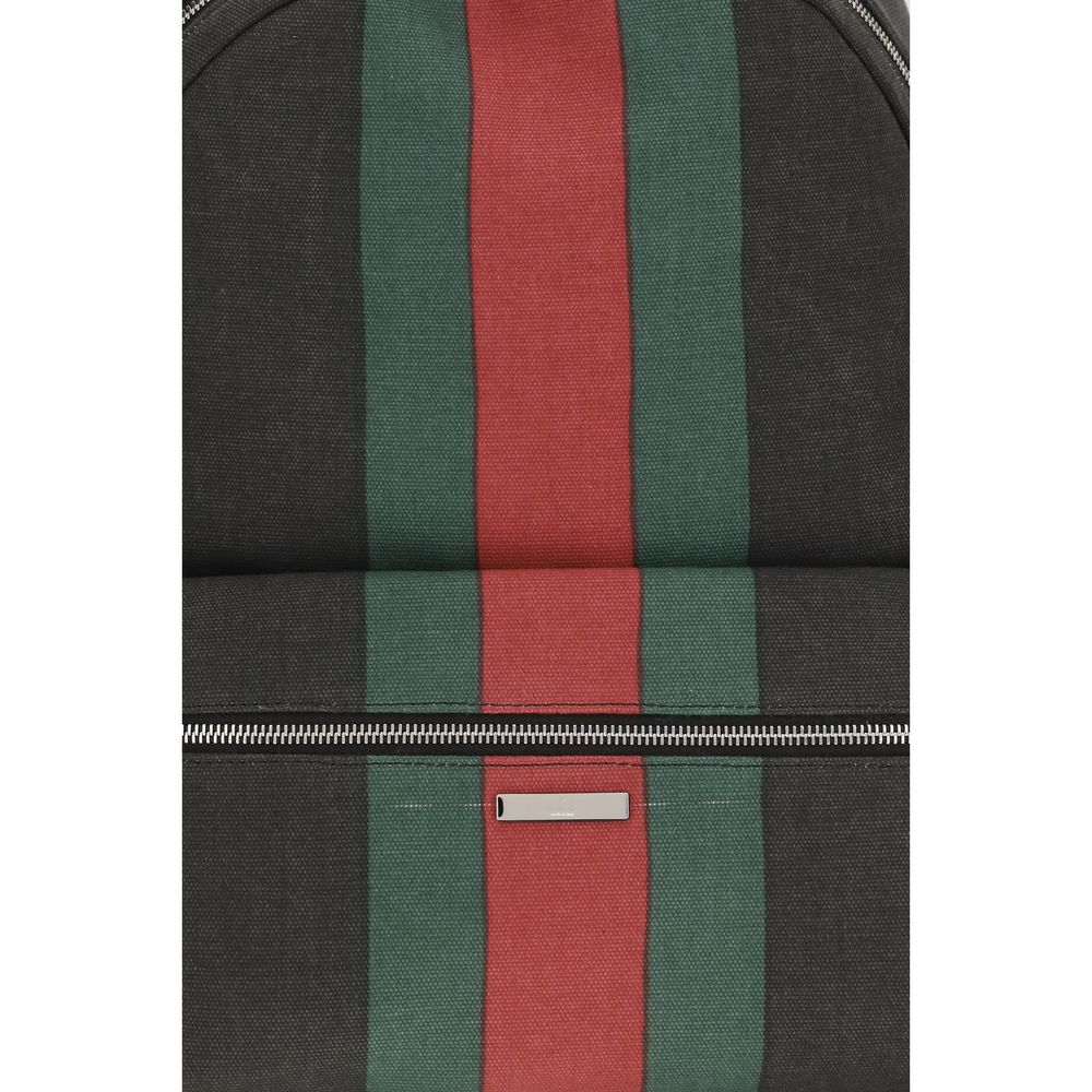 Gucci Schwarze Stoffhandtasche-3