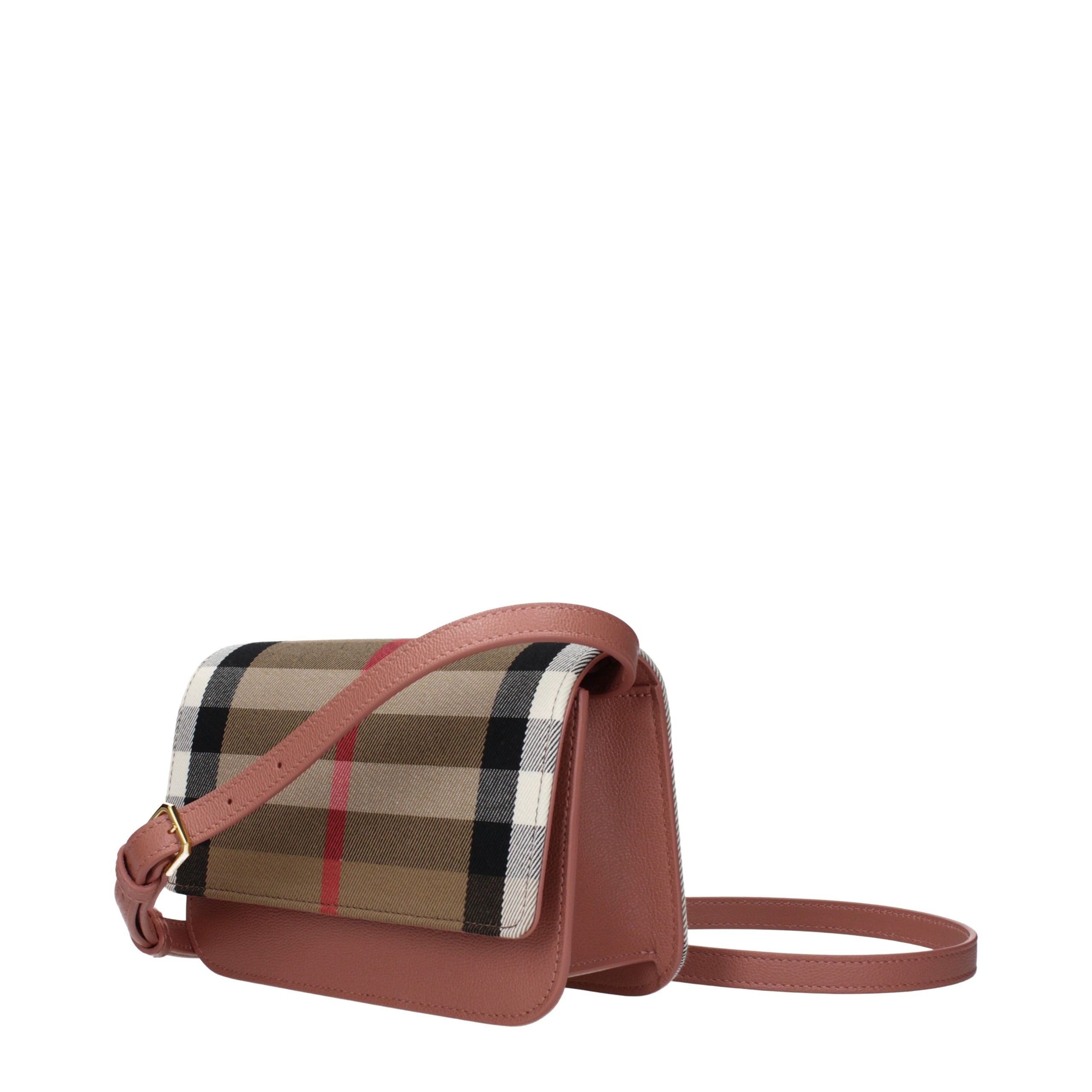 Burberry Beigefarbene Stoff-Clutch-2