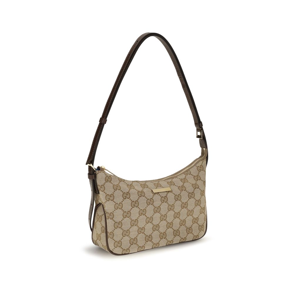 Gucci Beige Stoff-Handtasche-2