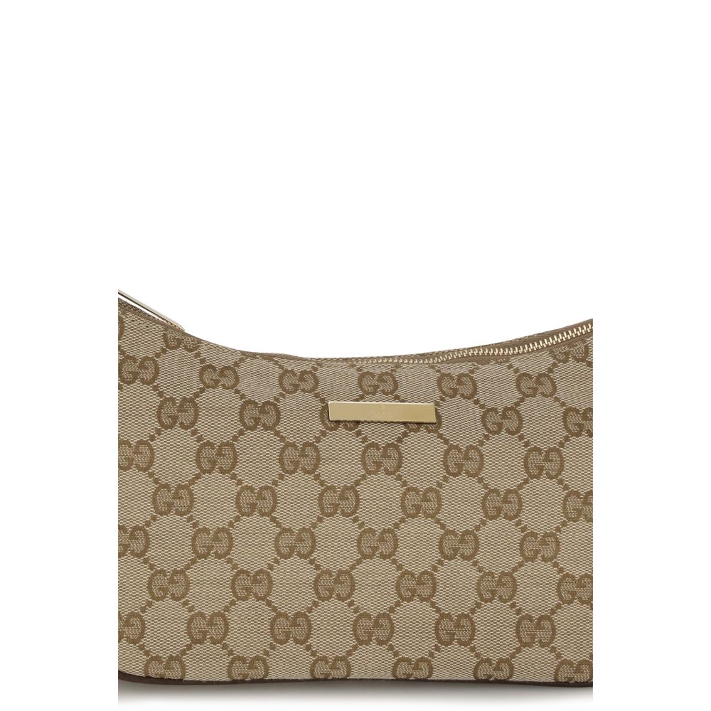 Gucci Beige Stoff-Handtasche-4