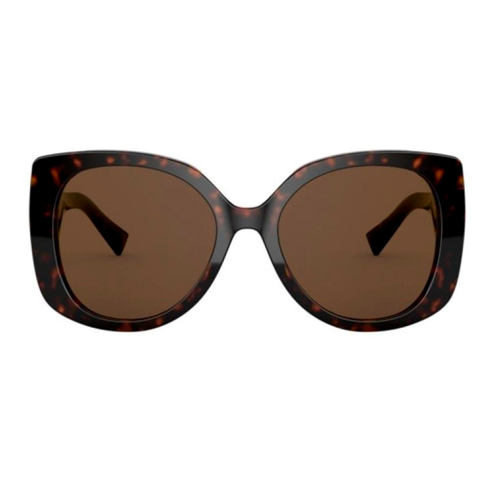 Versace Braune Sonnenbrille aus Acetat-2