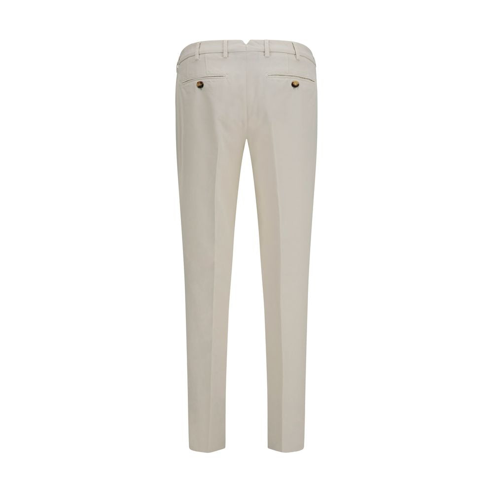 Brunello Cucinelli Weiße Baumwollhose im Casual-Look-2