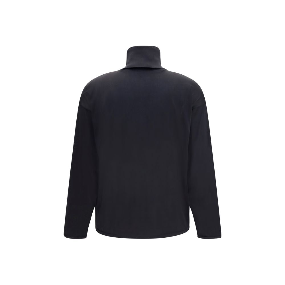 Gucci Schwarzer Seiden-Sweatshirt-2