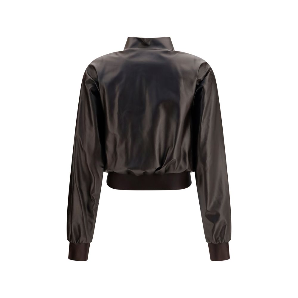 Gucci Brauner Lamm Ovis Aries Aries Bomber-2