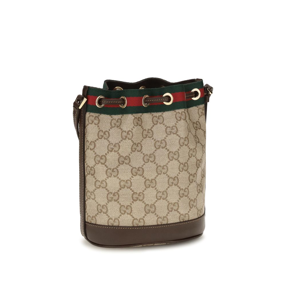 Gucci Beige Stoff-Handtasche-3