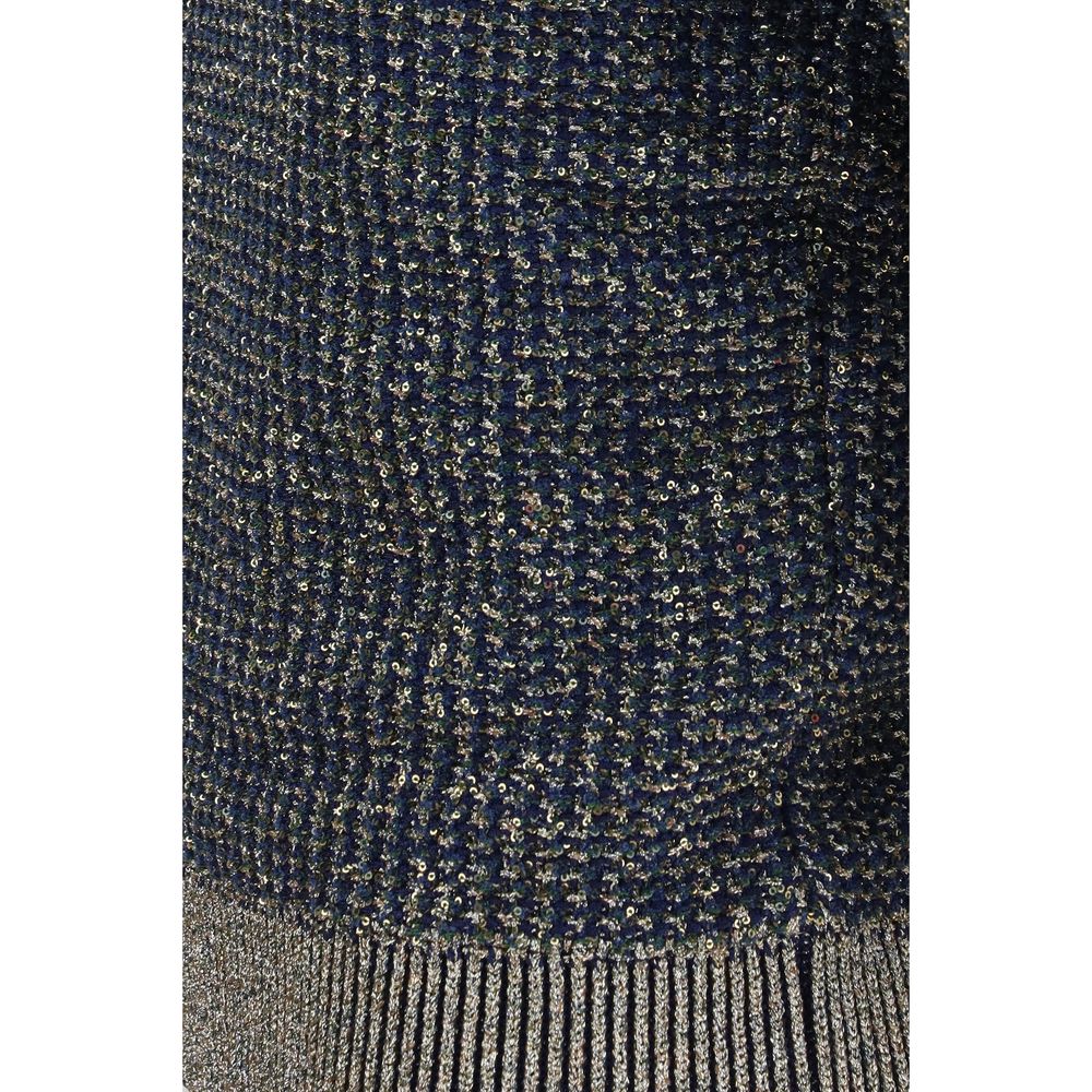 Balmain Blaues Polyamid-Sweatshirt-3