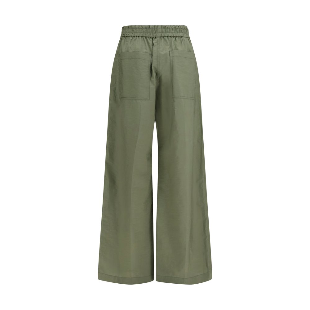 Brunello Cucinelli Zweifarbige Baumwoll-Freizeithose-2
