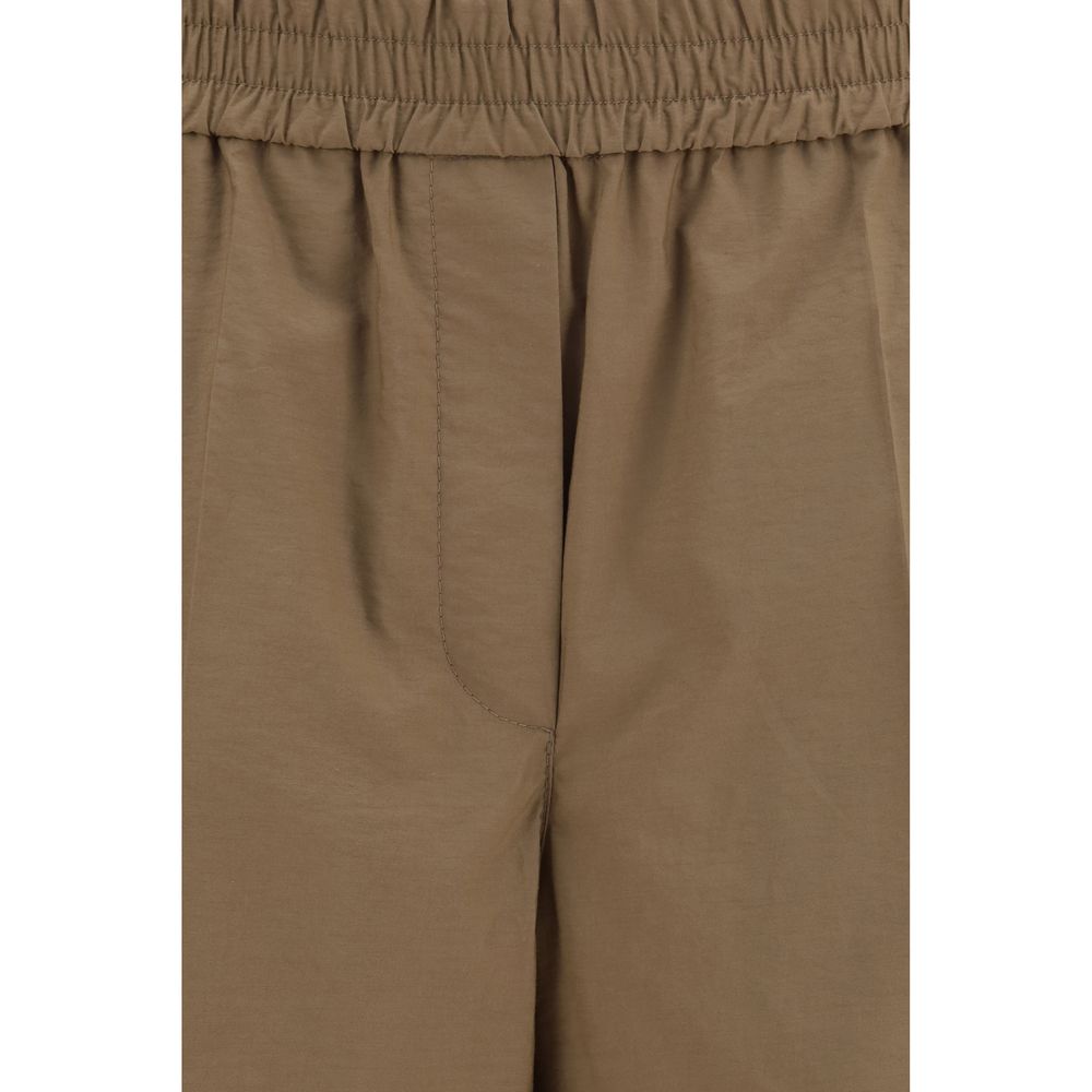Brunello Cucinelli Braune Baumwollhose für die Freizeit-3