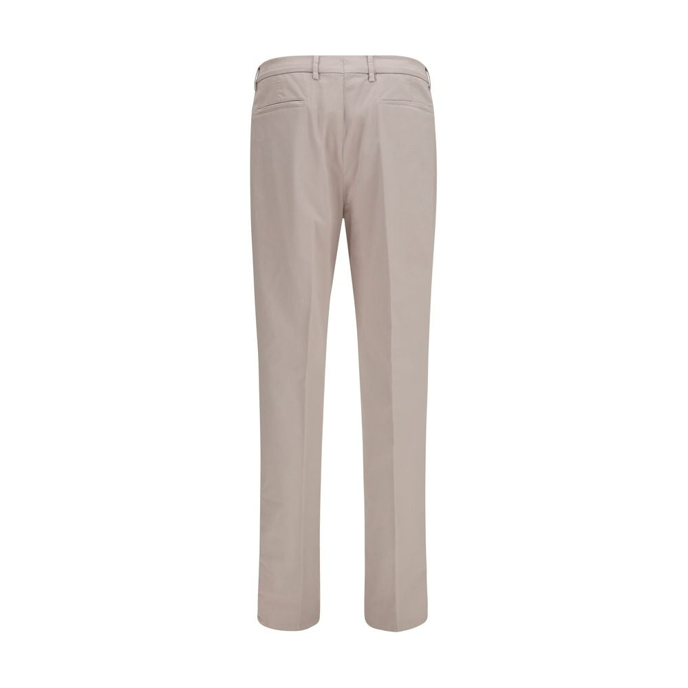 Brunello Cucinelli Beige Baumwoll-Chino-Hose-2