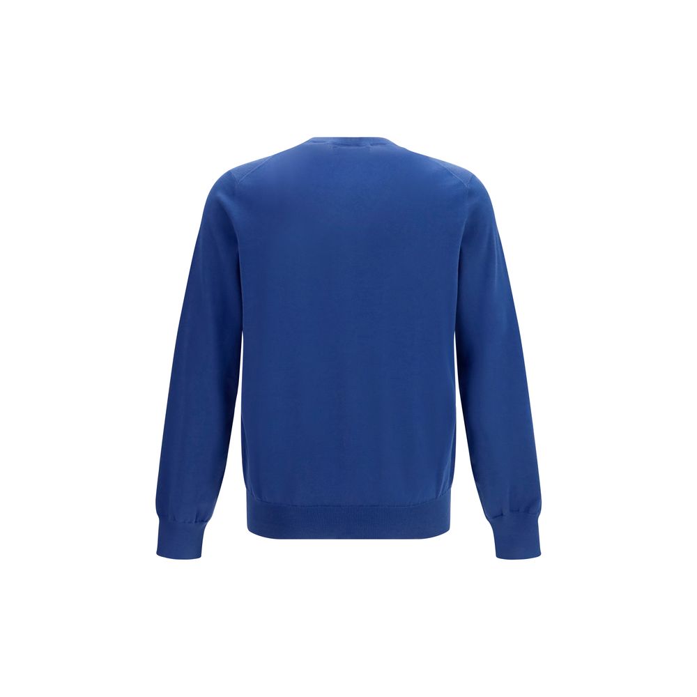 Brunello Cucinelli Blauer Baumwoll-Sweatshirt-2