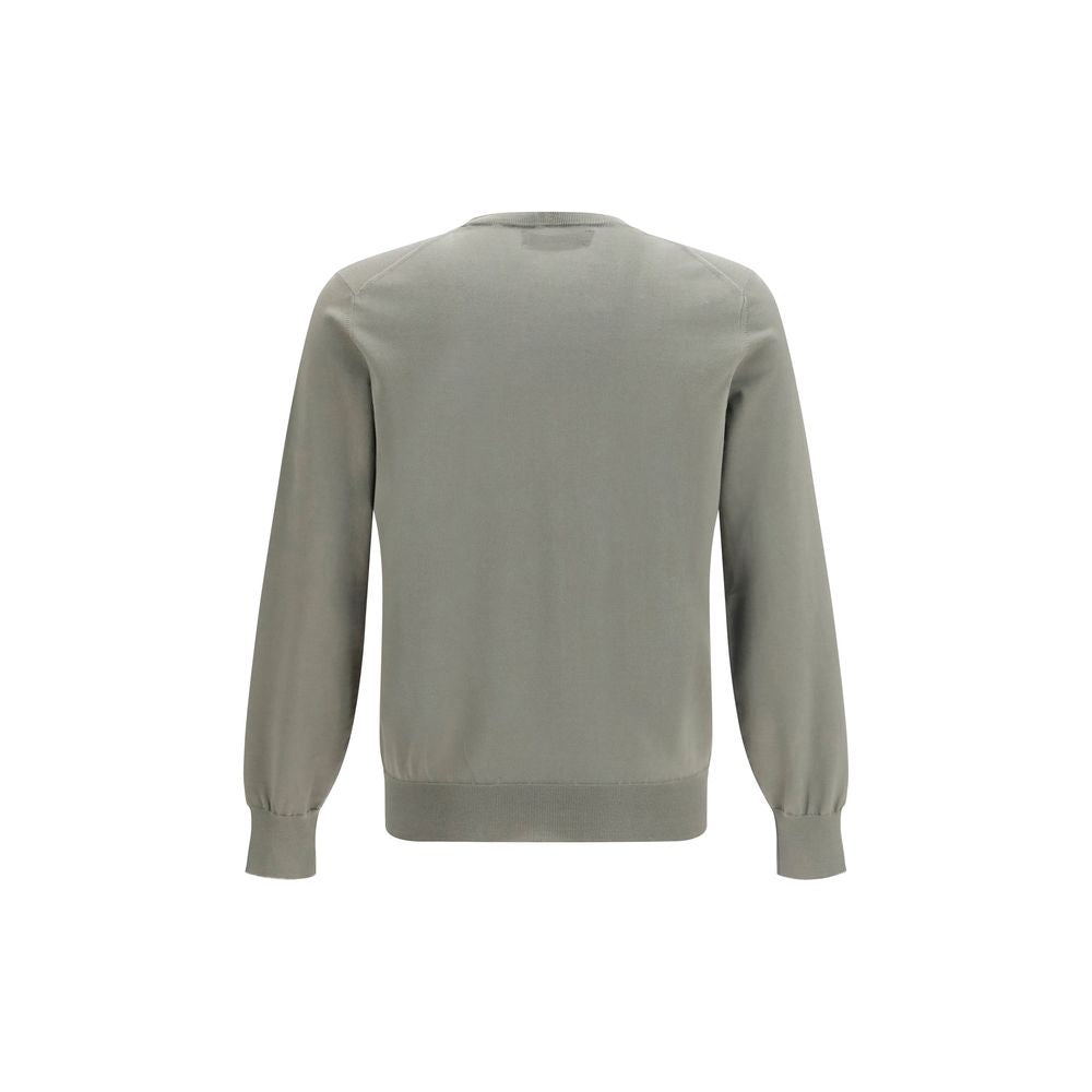 Brunello Cucinelli Zweifarbiger Baumwollpullover-2