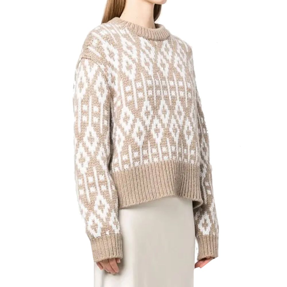 Brunello Cucinelli Brauner Kaschmirpullover-2
