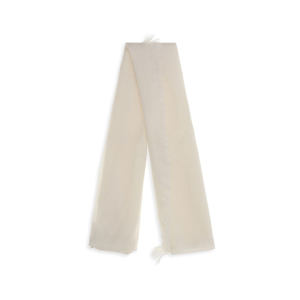 Brunello Cucinelli Weiße Kaschmir-Foulard-2