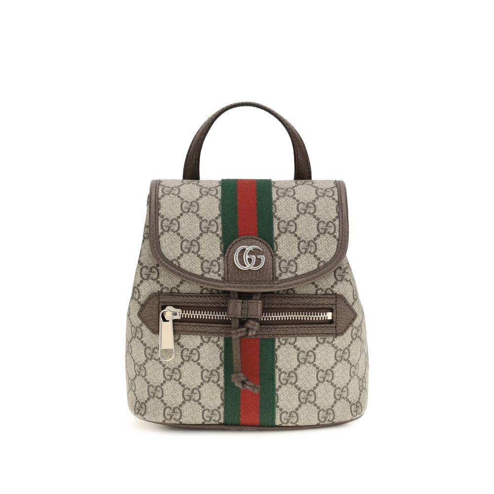 Gucci Beige Stoff-Handtasche-1