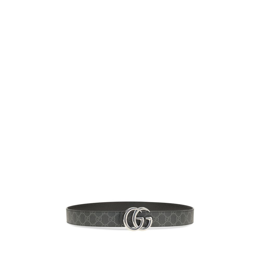 Gucci Schwarzer Kalbsleder Bos Taurus Regular Gürtel-2