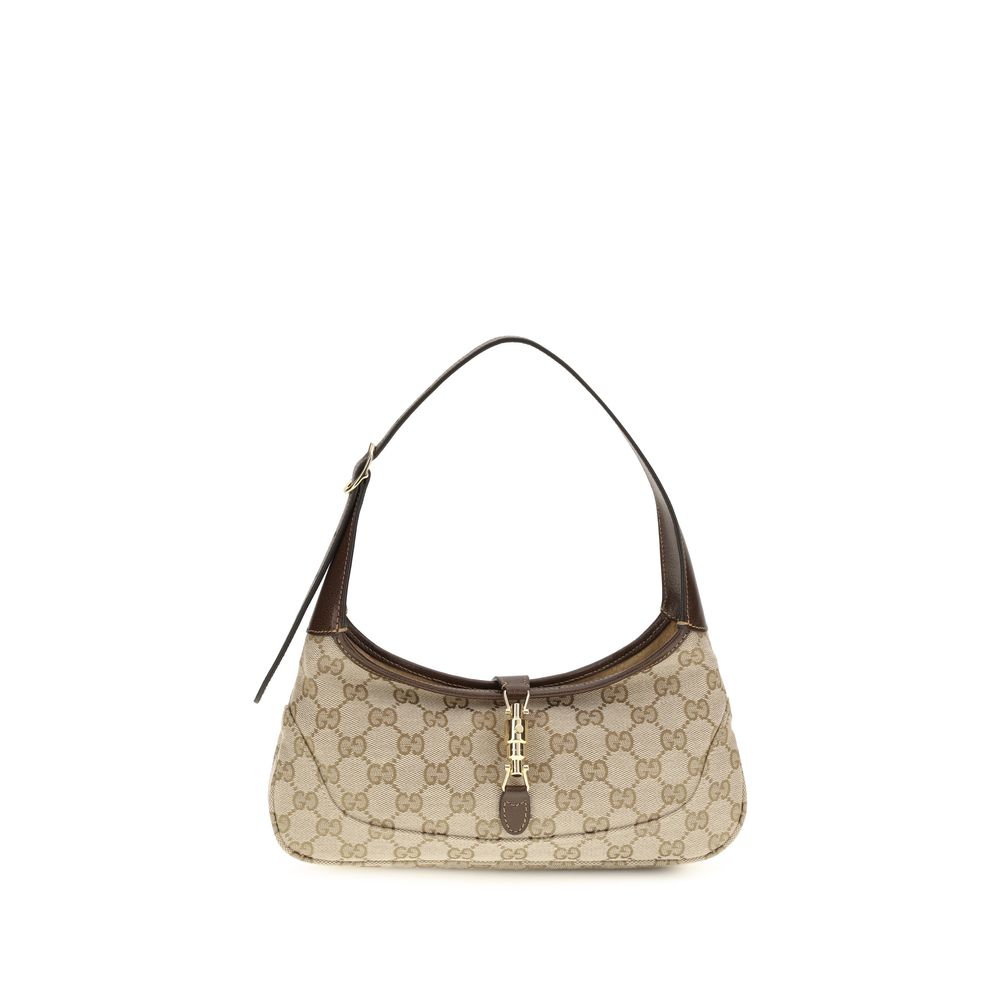 Gucci Beige Stoff-Handtasche-1