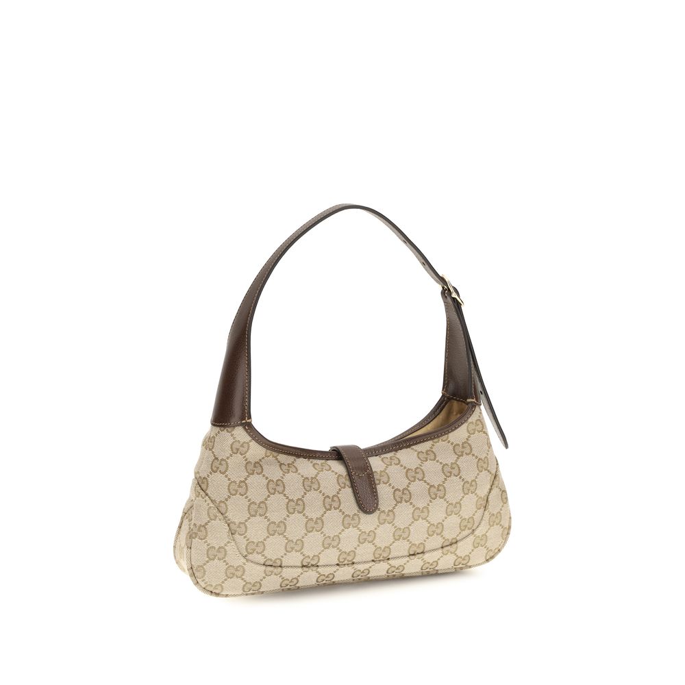 Gucci Beige Stoff-Handtasche-3