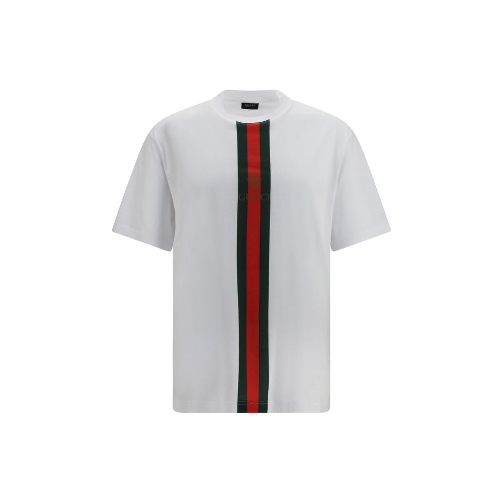 Gucci Weißes Baumwoll-T-Shirt-1