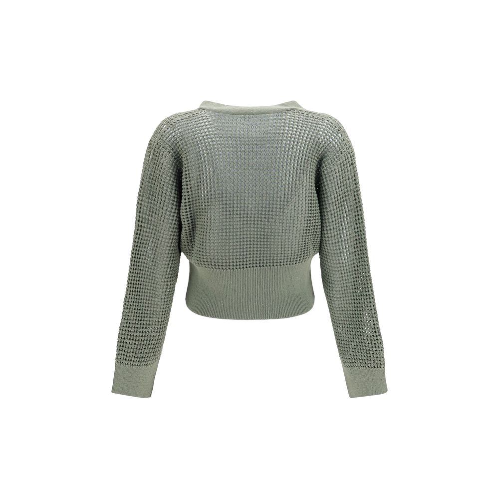 Brunello Cucinelli Baumwoll-Cardigan in Zweifarbenoptik-2