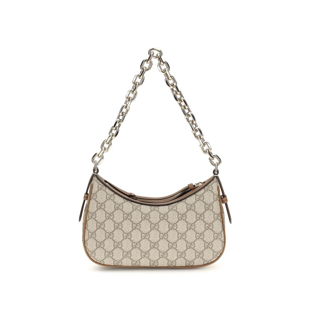 Gucci Beige Stoff-Handtasche-1