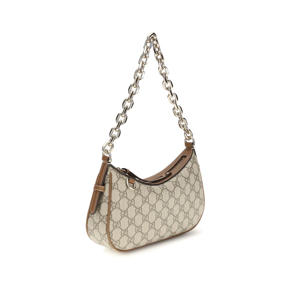 Gucci Beige Stoff-Handtasche-3