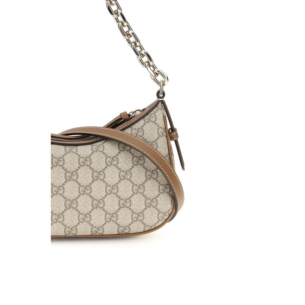 Gucci Beige Stoff-Handtasche-4