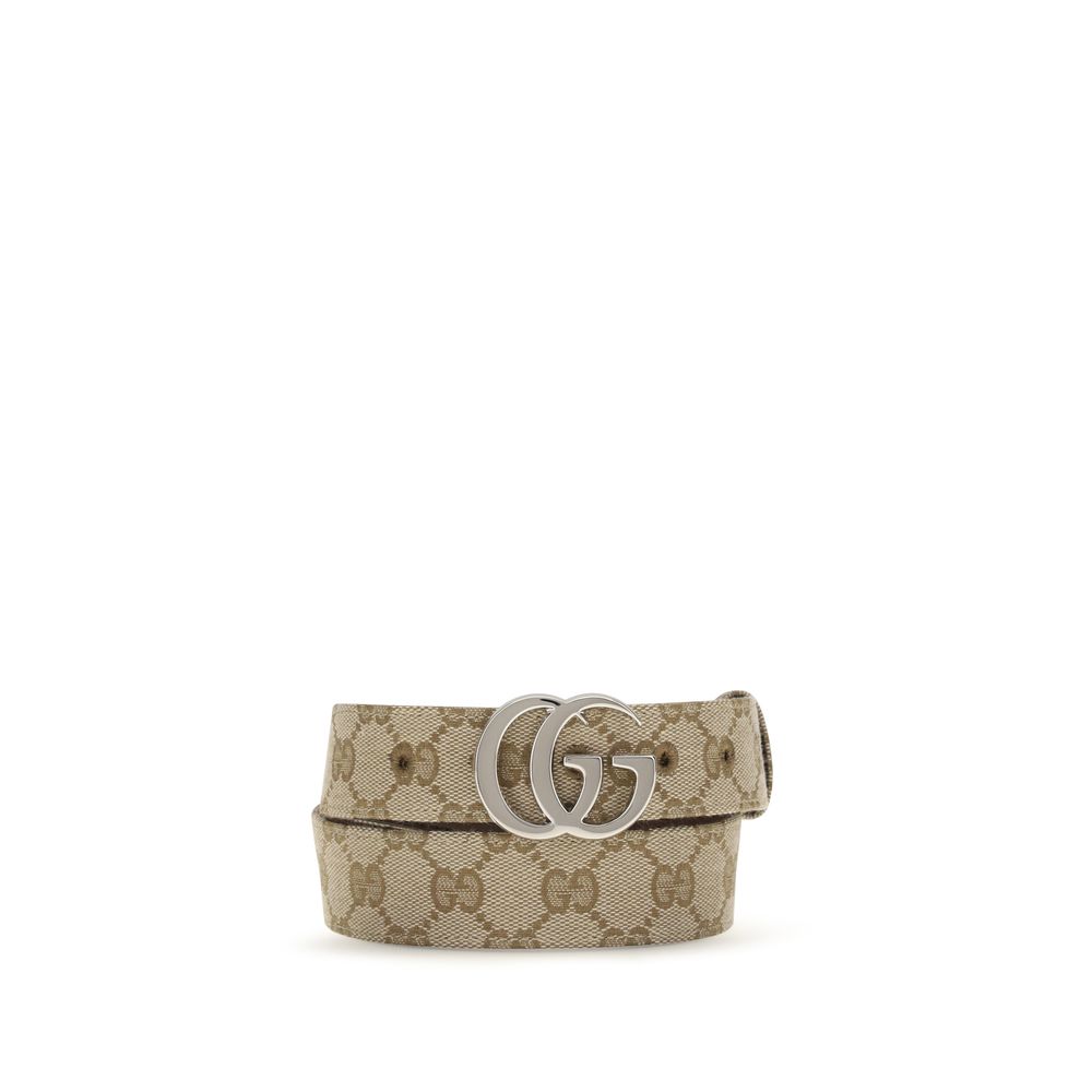 Gucci Beiger Gürtel aus Stoff, Regular Fit-1