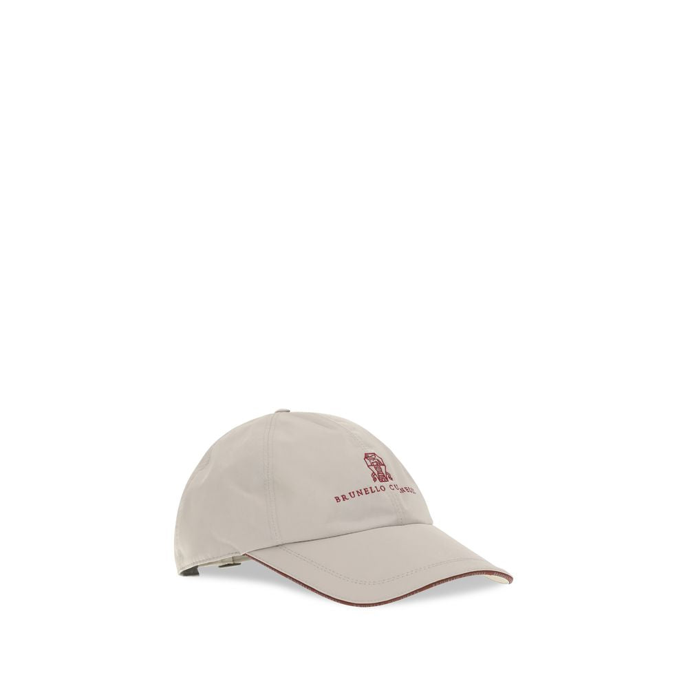 Brunello Cucinelli Grau Polyester Cap (Baseball-Mütze)-2