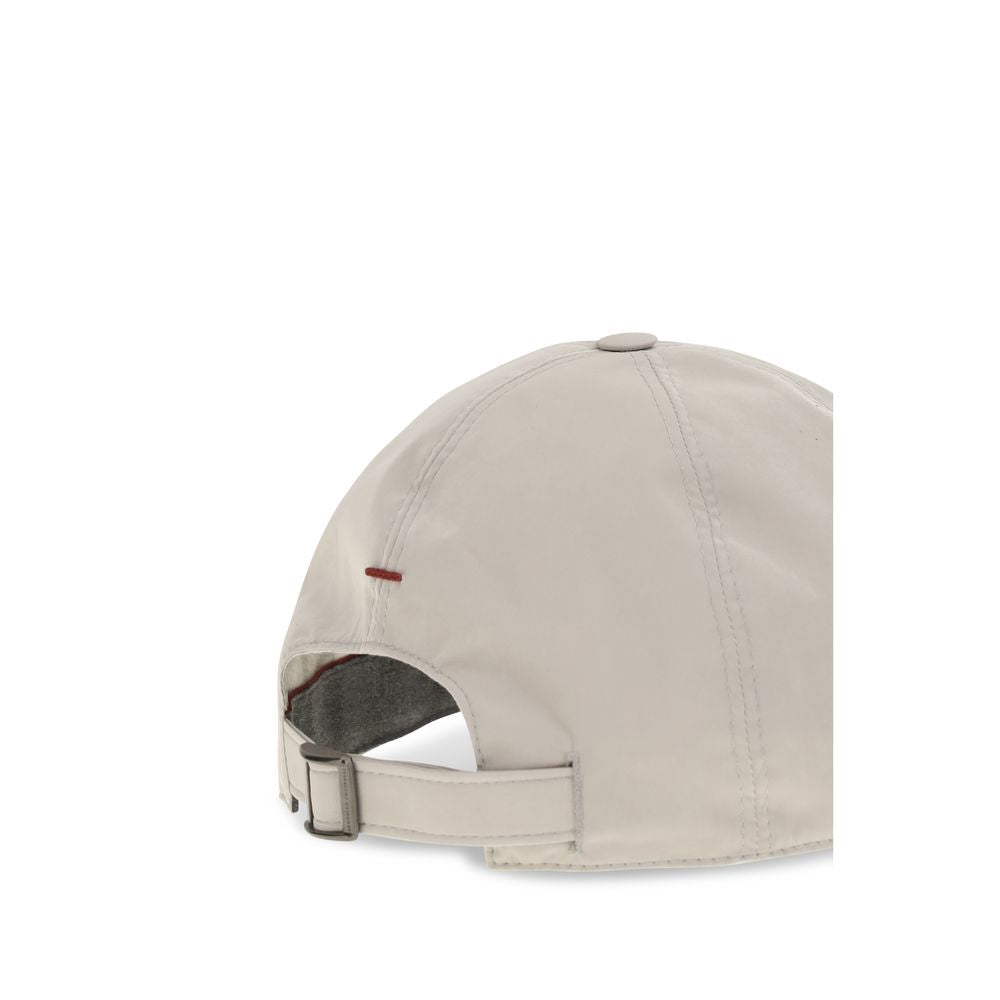 Brunello Cucinelli Grau Polyester Cap (Baseball-Mütze)-3