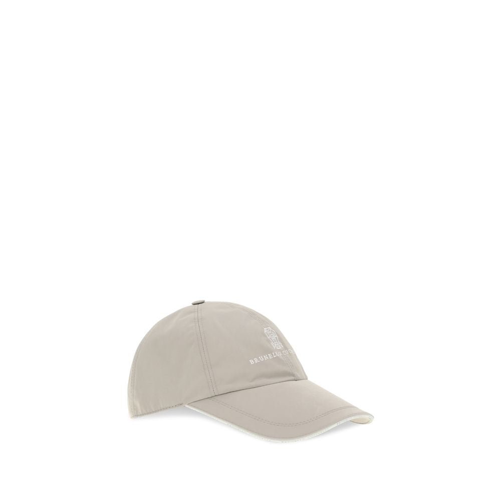 Brunello Cucinelli Zweifarbige Polyester-Kappe (Baseball Cap)-2