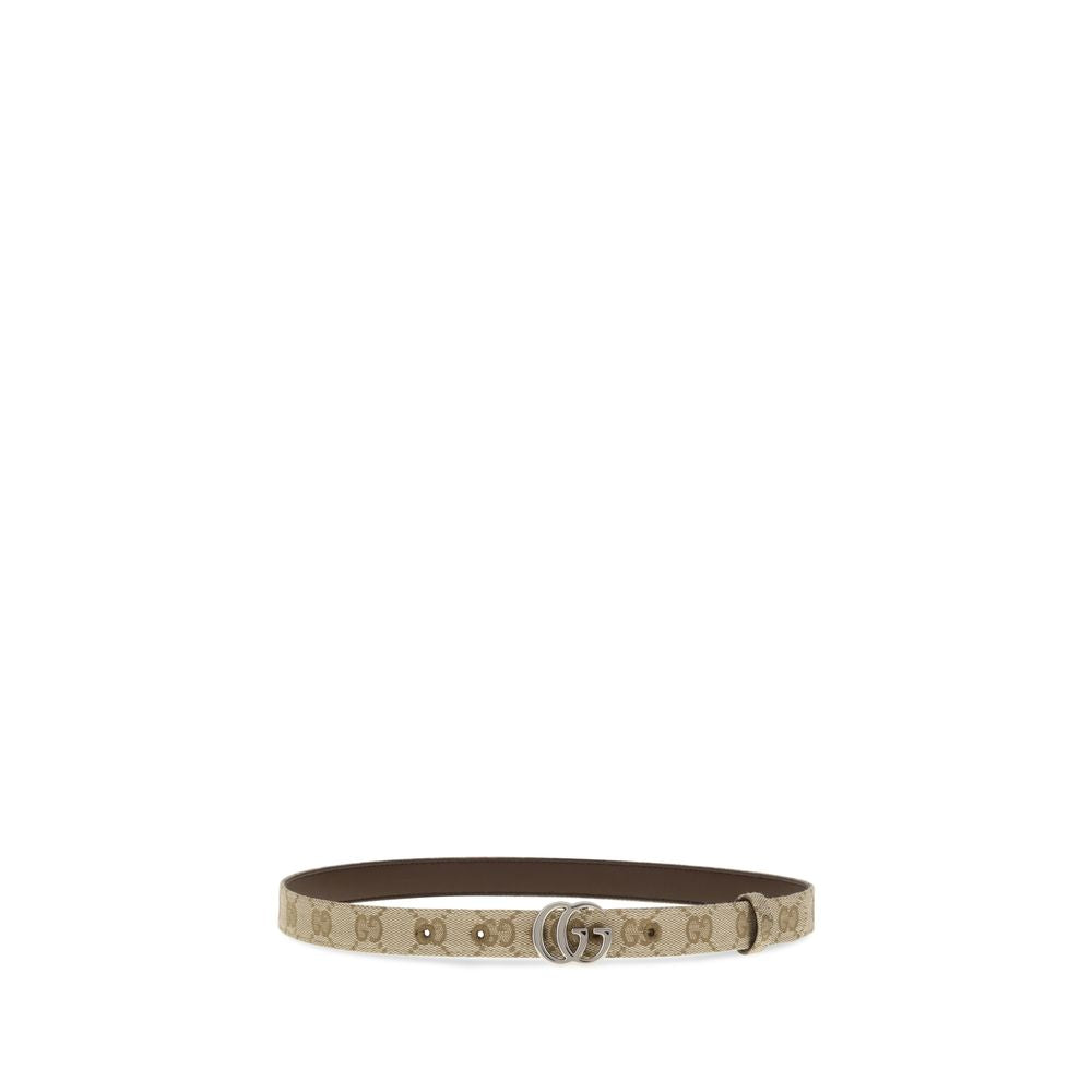 Gucci Beiger Stoffgürtel-2
