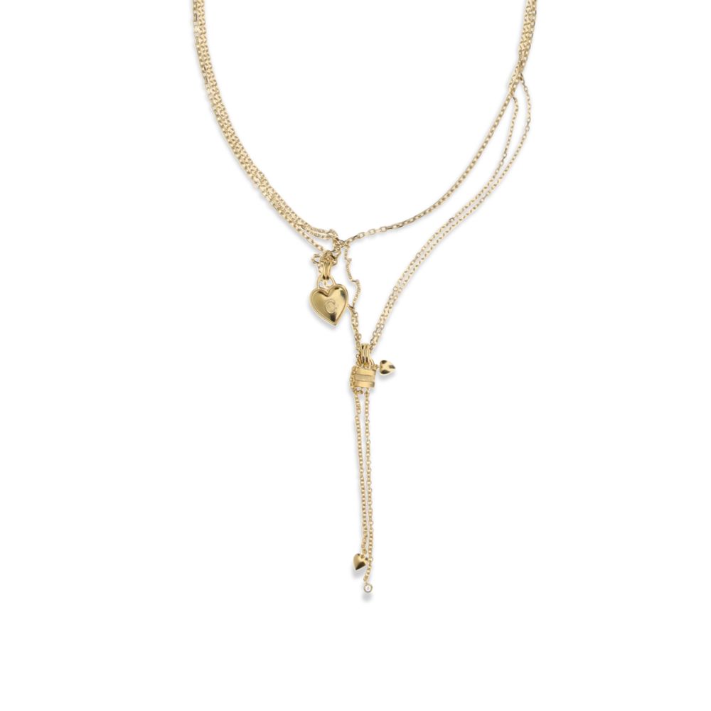 Chloé Goldfarbene Halskette-3