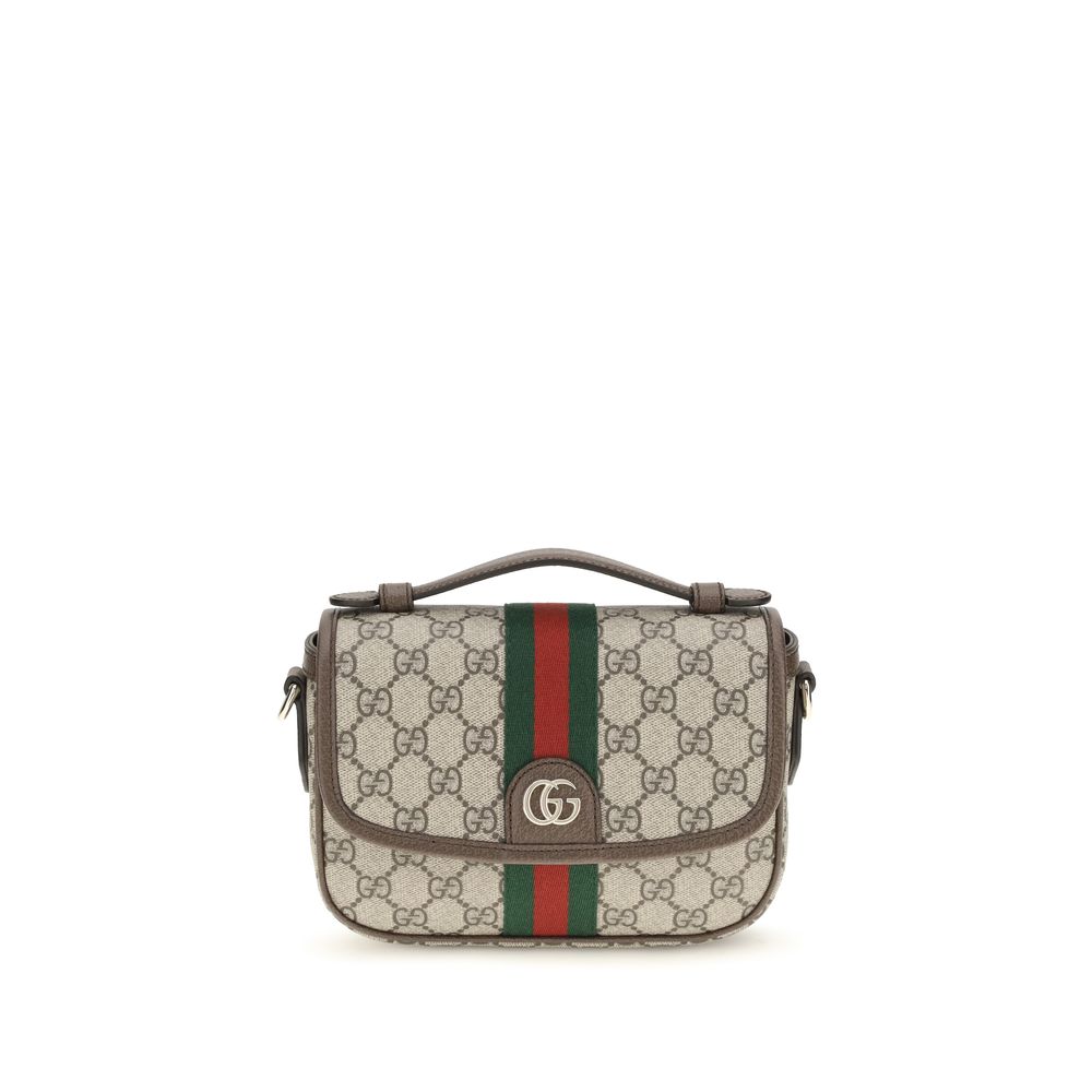 Gucci Beige Stoff-Handtasche-1