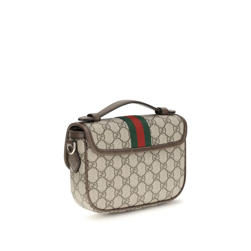 Gucci Beige Stoff-Handtasche-3