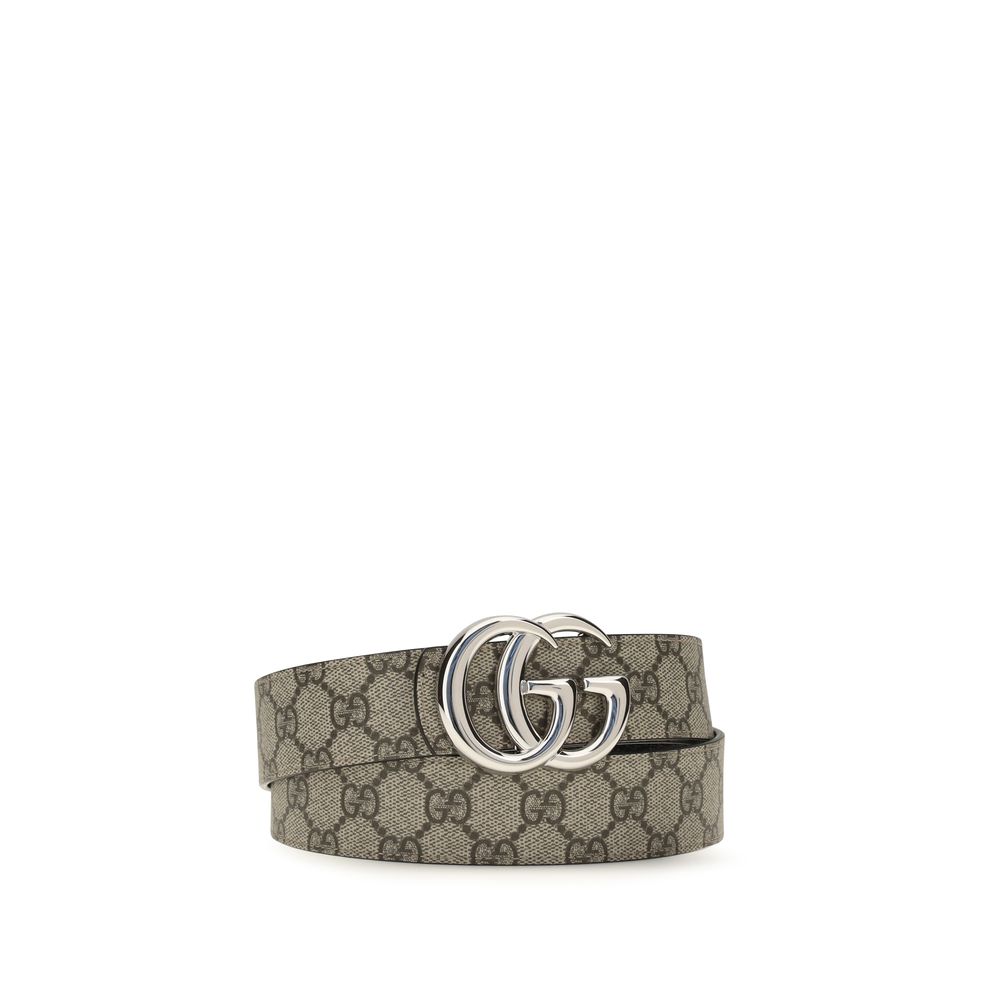Gucci Beige Kalbsleder Bos Taurus Regular Gürtel-1