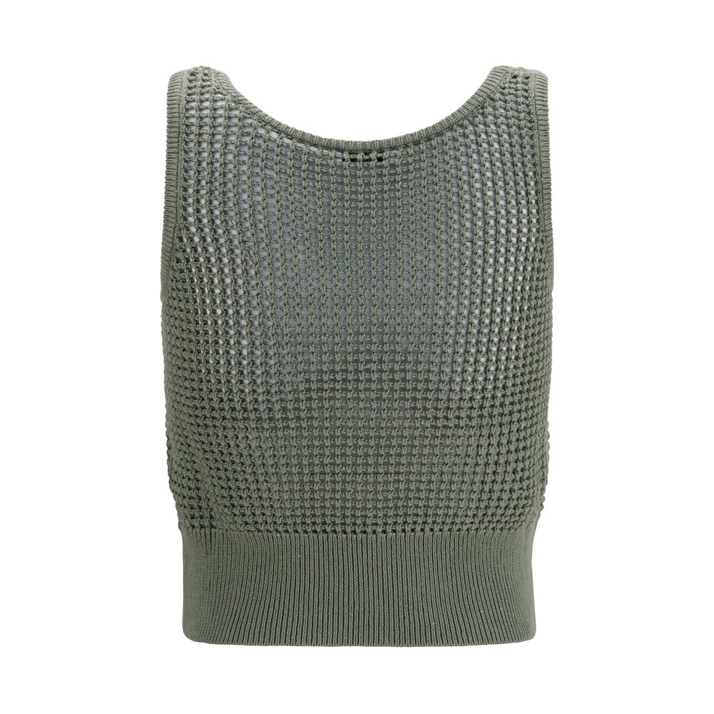 Brunello Cucinelli Zweifarbige Baumwoll-Tanktops-2
