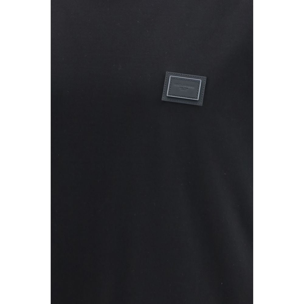 Dolce & Gabbana Schwarzes Baumwoll-T-Shirt-3