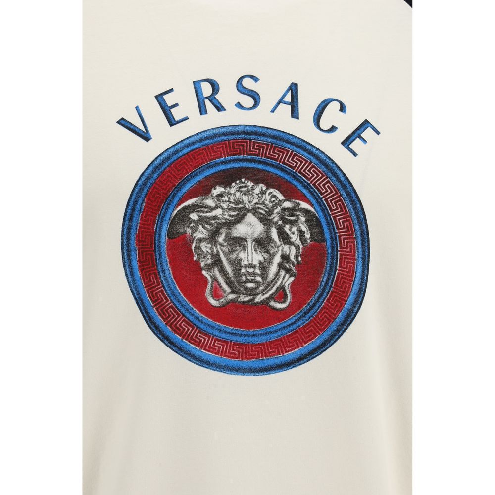 Versace Weißes Baumwoll-T-Shirt-3